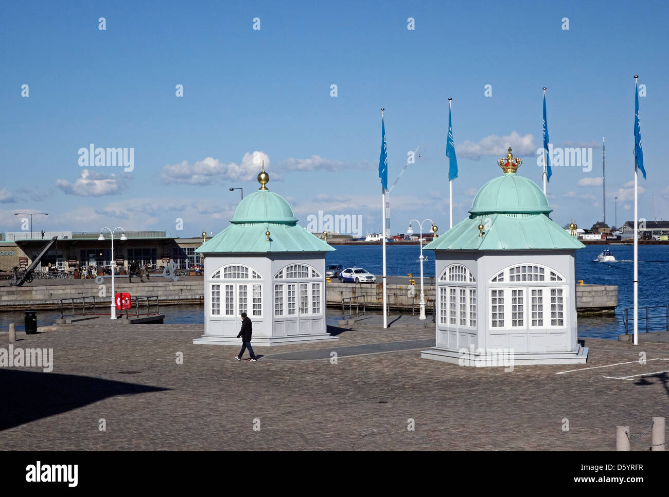 Le Royal érigés à l'Toldboden à l'extrémité nord du Danemark à Copenhague Esplanaden Banque D'Images