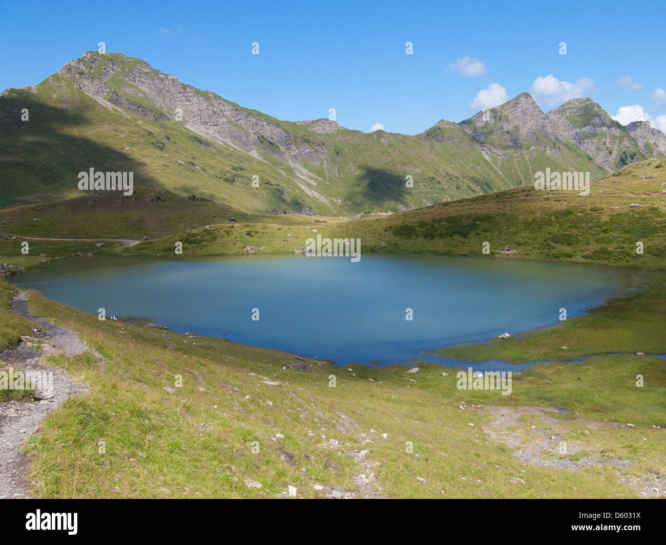Lac vert, le col des chesery vaud,suisse Photo Stock - Alamy