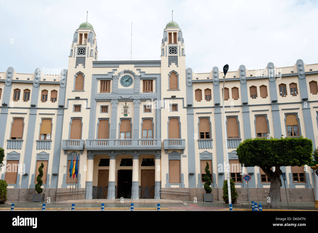Palacio de la Asamblea (Mairie), Melilla, Espagne Banque D'Images