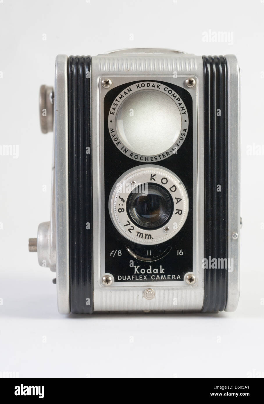 Appareil photo Kodak Duaflex. Faite par la société Eastman Kodak à Rochester, NY, USA. Banque D'Images