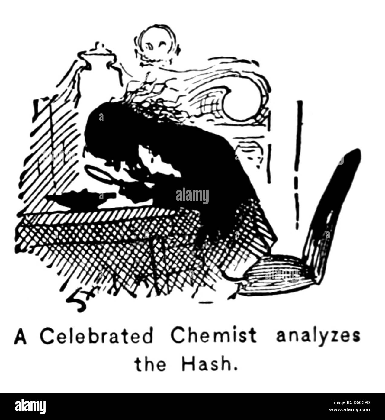 Une illustration de 1878 tirée de « The Story of a Cat » présentant une silhouette de chat simple et élégante. Cette image capture l'essence du chat dans un style minimaliste et artistique qui reflète l'approche du XIXe siècle de l'illustration animale. Banque D'Images