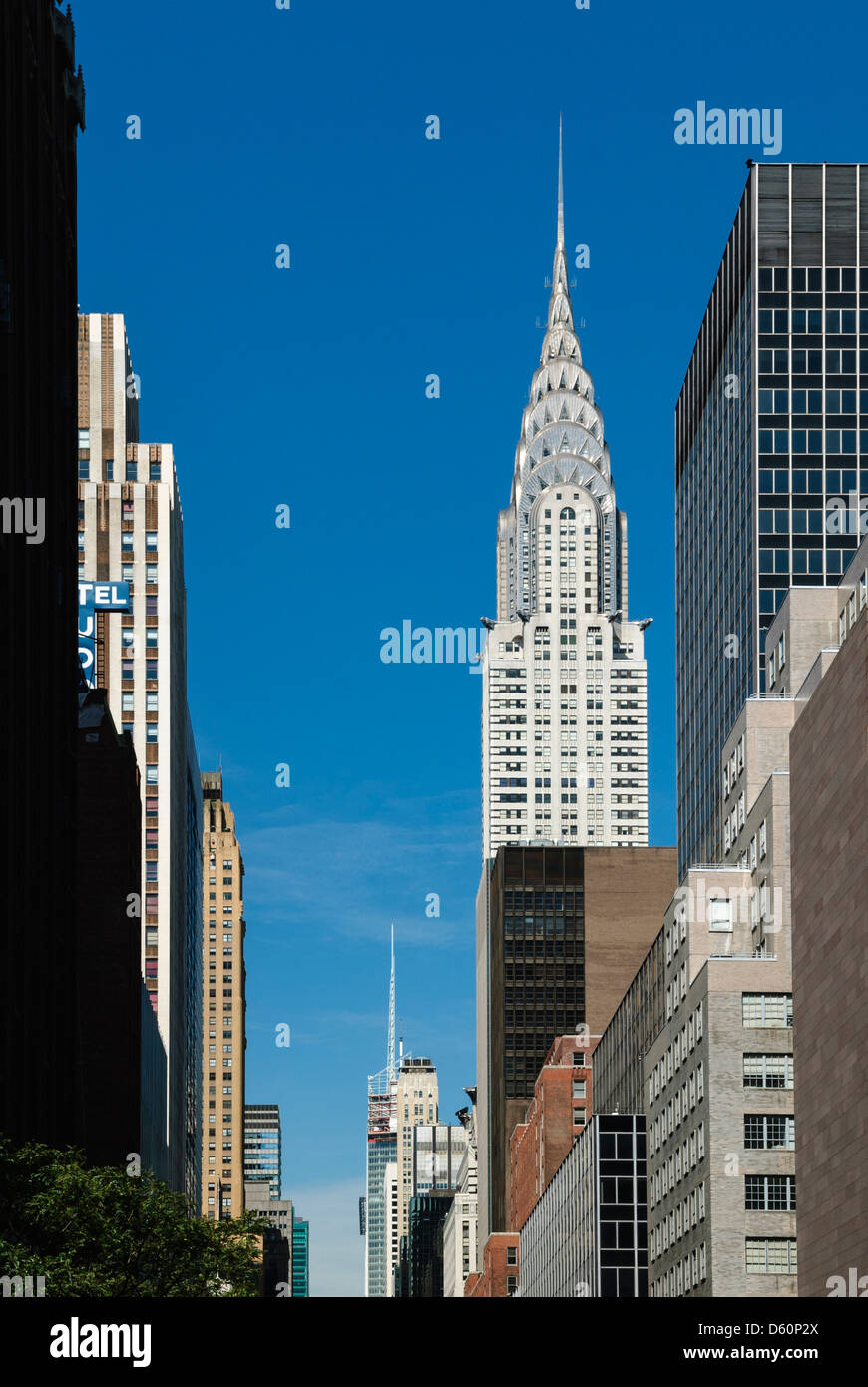 Chrysler Building, Midtown, Manhattan, New York City, New York, USA, PublicGround Banque D'Images