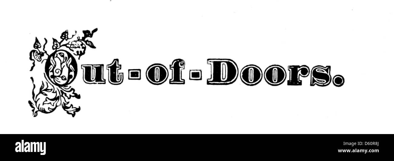 Illustration tirée de *A Book About Baby* (1882), représentant un bébé dans un cadre extérieur, reflétant la fascination victorienne pour l’enfance et la nature au XIXe siècle. Banque D'Images