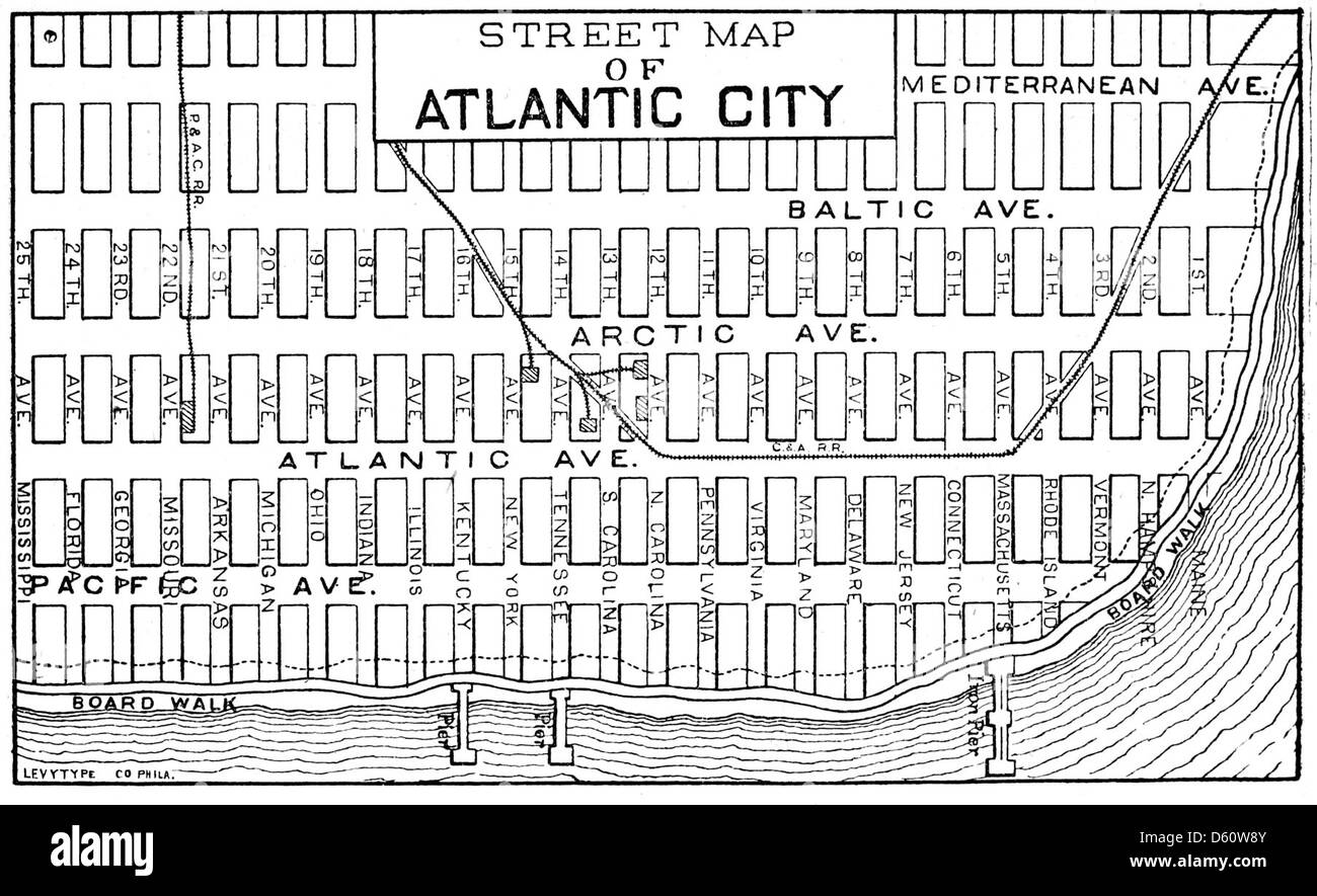 Ce livre de 1886 sert à la fois de référence factuelle et de guide de shopping, offrant des conseils pratiques, des connaissances générales et des ressources pour la vie quotidienne, avec un accent sur Atlantic City. Banque D'Images