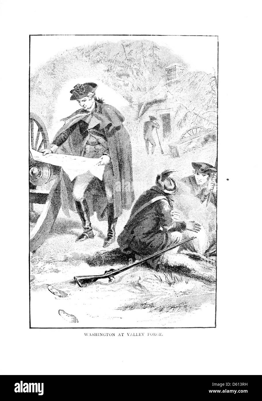 Une famille vol autour de la maison (1884) Banque D'Images