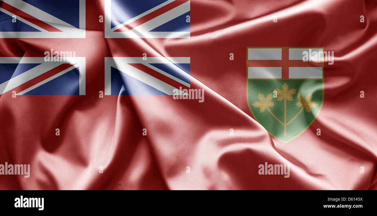 Drapeau Ontario Banque d'image et photos - Alamy