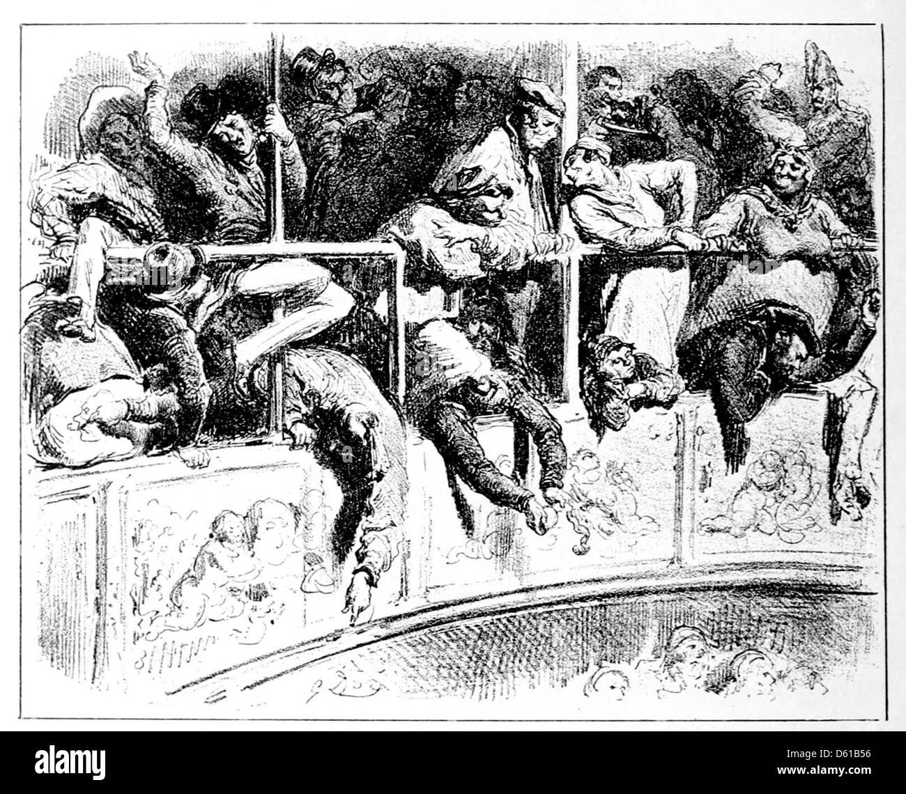 Une image historique du XIXe siècle en France représentant une scène de la société française dans les années 1800 L'image capture des éléments de la culture française, de l'architecture et des événements historiques de cette période. Banque D'Images