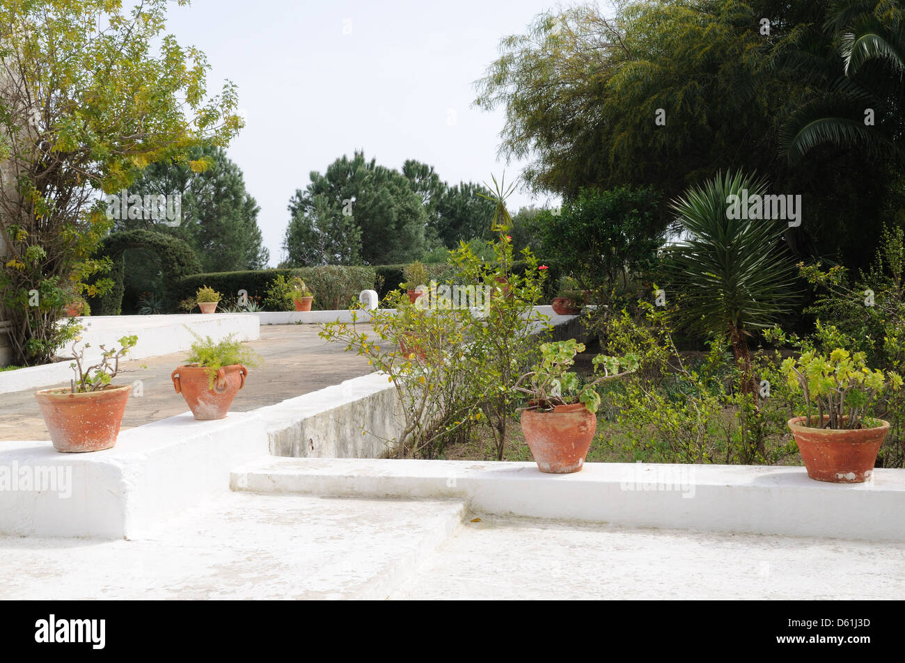 Villa Sebastian Culture Centre Hammamet Tunisie Banque D'Images