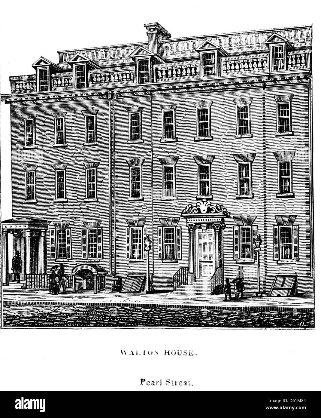 Une photo de New-York en 1846; avec un court compte rendu des endroits dans ses environs; conçu comme un guide pour les citoyens et les étrangers .. (1846) Banque D'Images