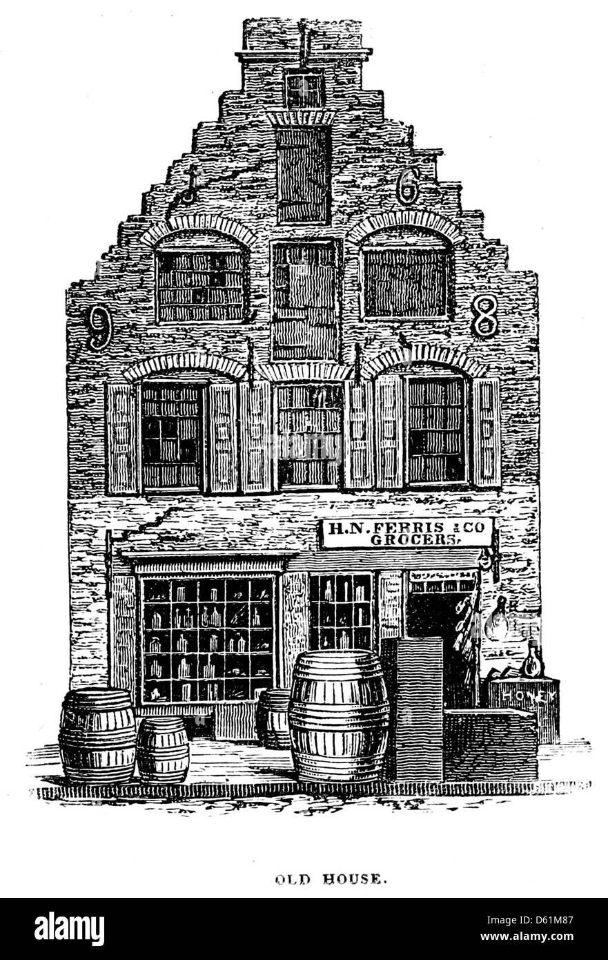 Une photo de New-York en 1846; avec un court compte rendu des endroits dans ses environs; conçu comme un guide pour les citoyens et les étrangers .. (1846) Banque D'Images