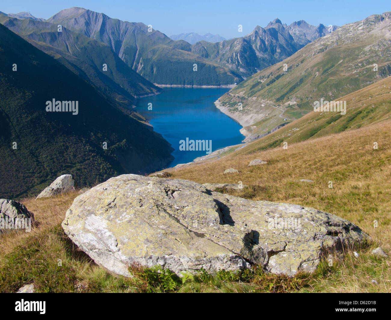 Barrage de Grand maison,haute savoie,France Banque D'Images