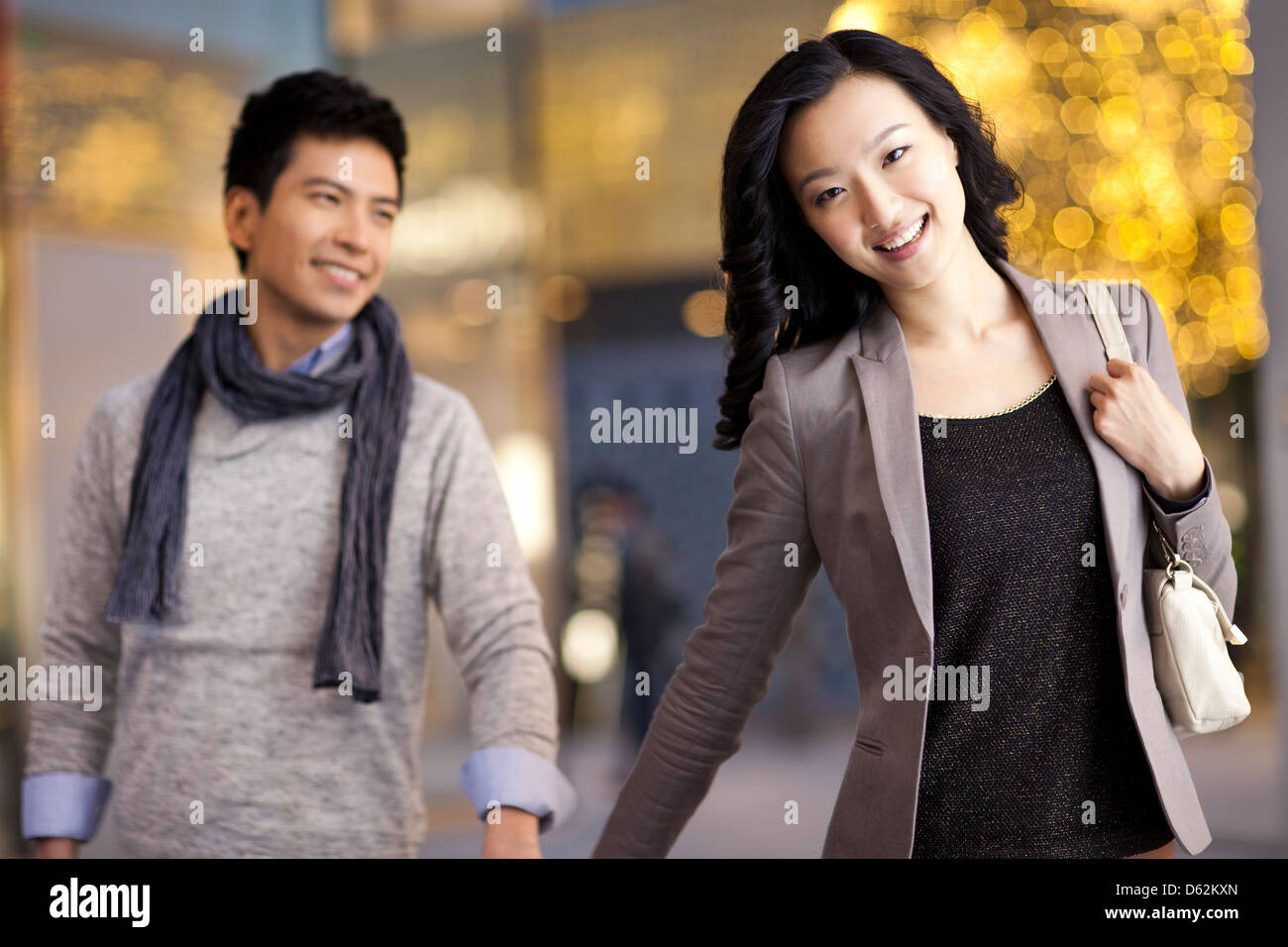 Jeune couple Banque D'Images