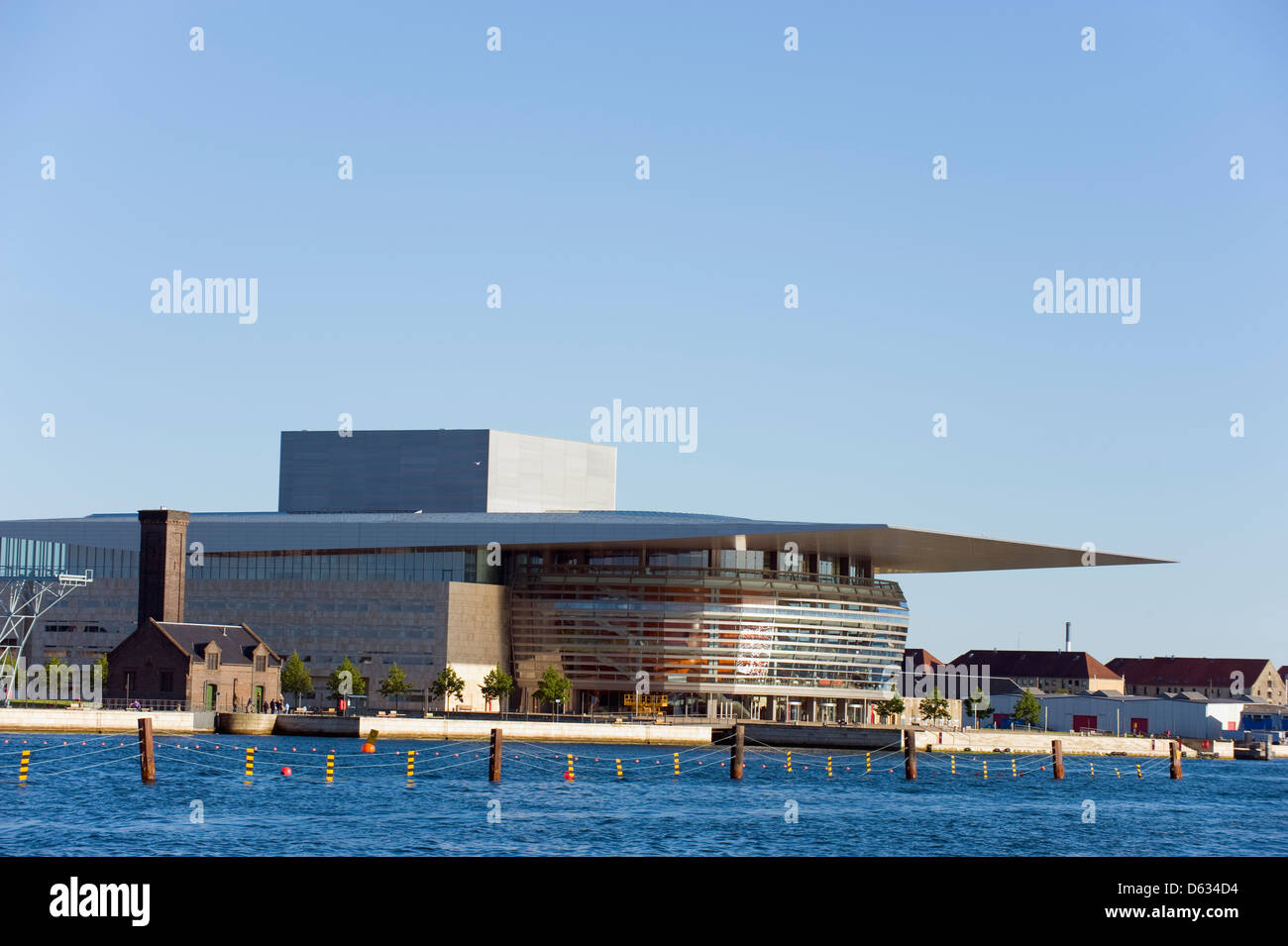 Opera House, conçue par Henning Larsen, Copenhague, Danemark, Nouvelle-Zélande du Nord, en Scandinavie, en Europe Banque D'Images
