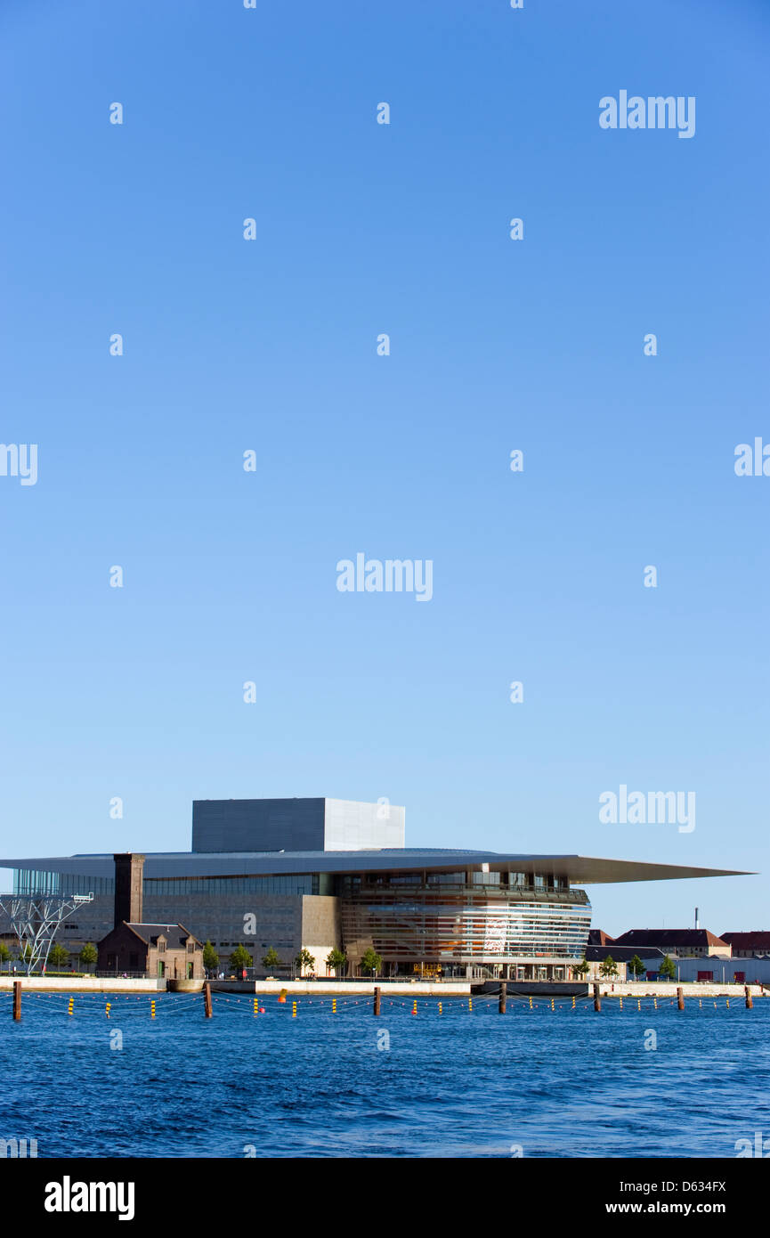 Opera House, conçue par Henning Larsen, Copenhague, Danemark, Nouvelle-Zélande du Nord, en Scandinavie, en Europe Banque D'Images