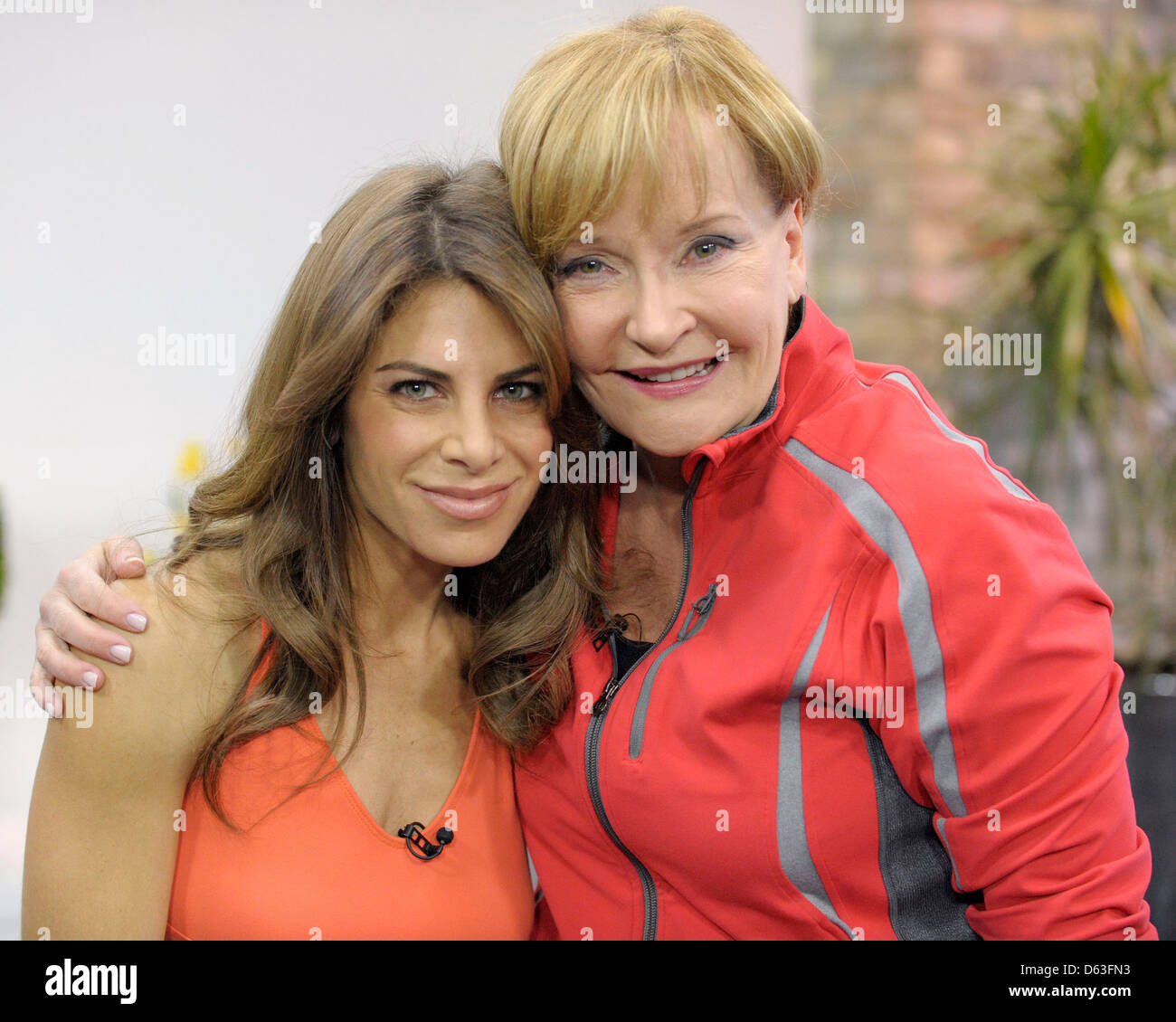 Jillian Michaels figurant sur la 'The Marilyn Denis Show' pour promouvoir son dernier livre 'Unlimited' Toronto, Canada - 07.04.11 Banque D'Images