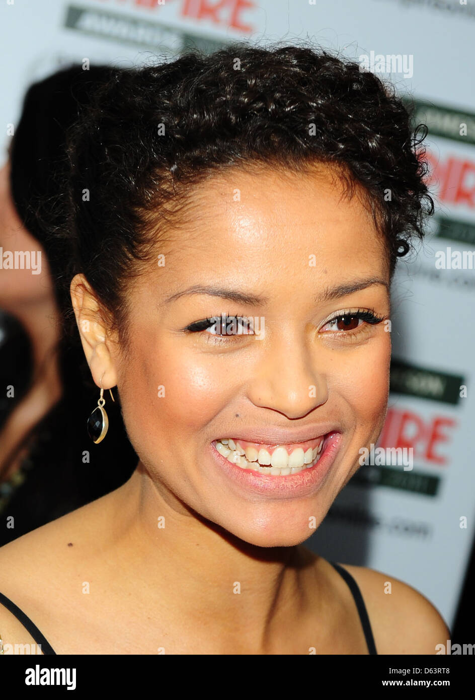 Gugu Mbatha-Raw l'Empire Film Awards 2011 - Les arrivées à Grosver House Londres, Angleterre - 27.03.11 Banque D'Images