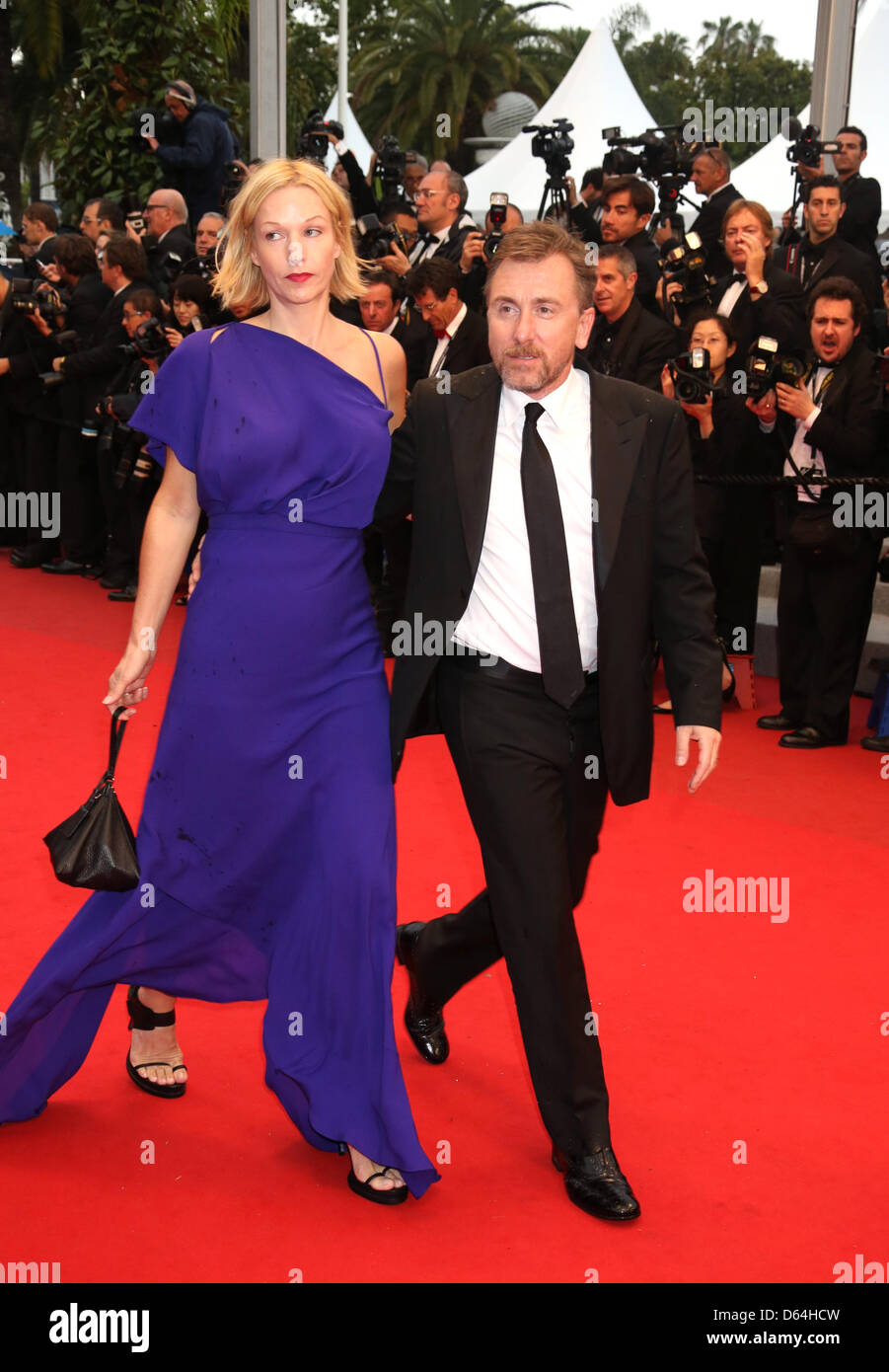 Acteur Tim Roth et sa femme Nikki Butler arrive à la première de ...