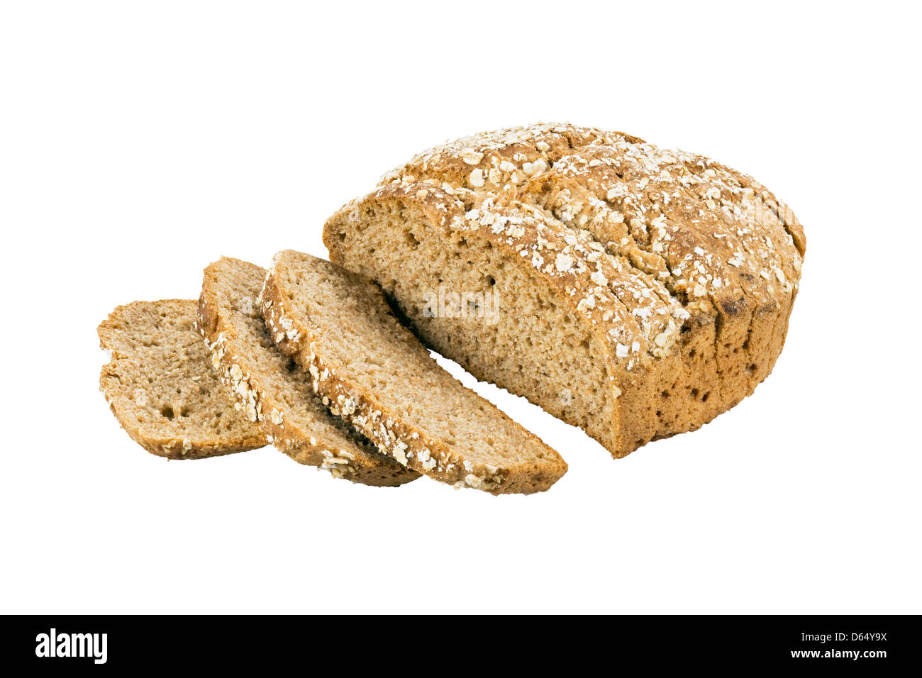 Brown soda bread. Banque D'Images