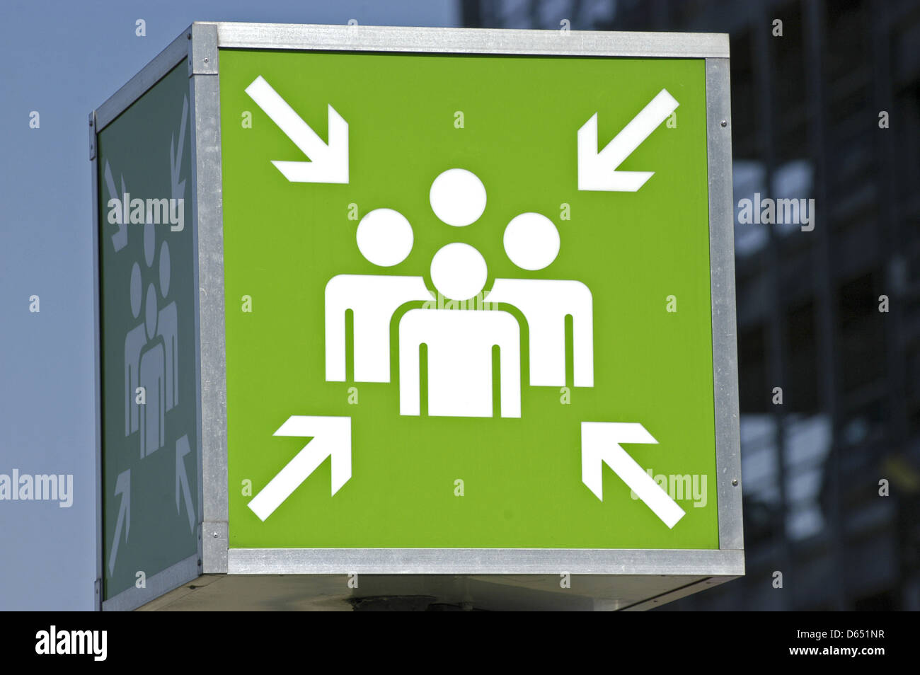 pictogramme point de rencontre