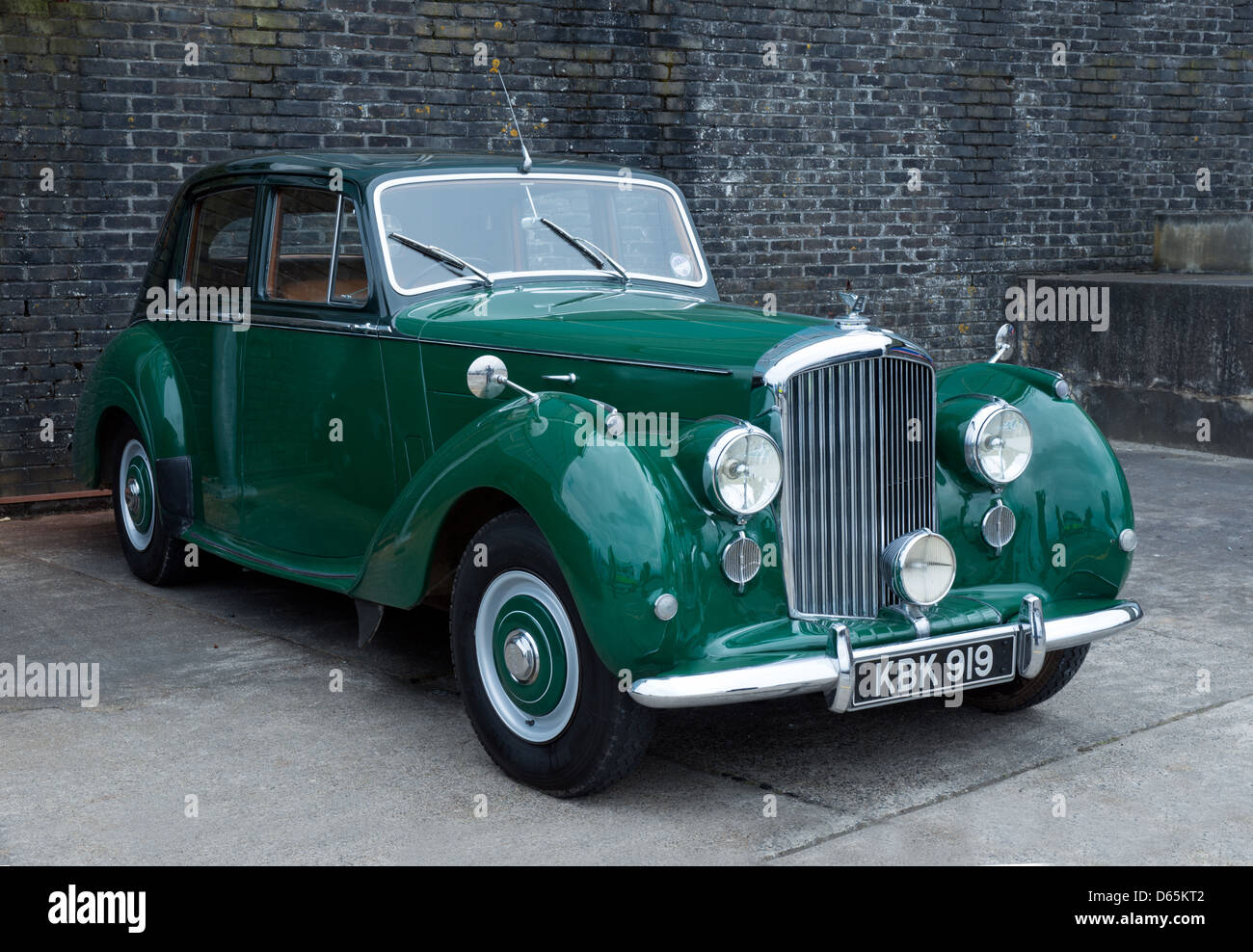 Années 1950, la Bentley R Type Banque D'Images