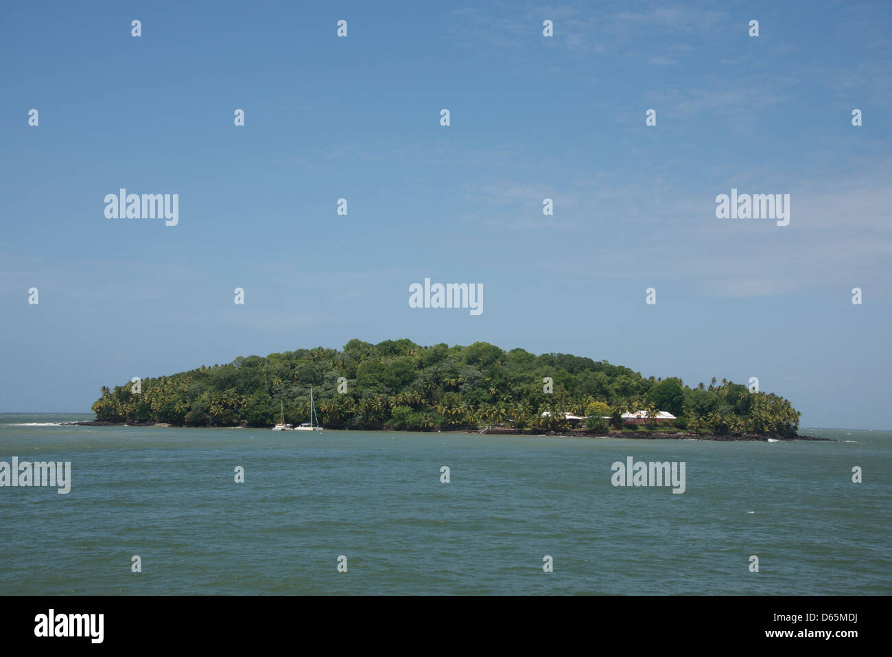 Territoire Français d'outremer, Guyane, îles du salut, l'île Saint