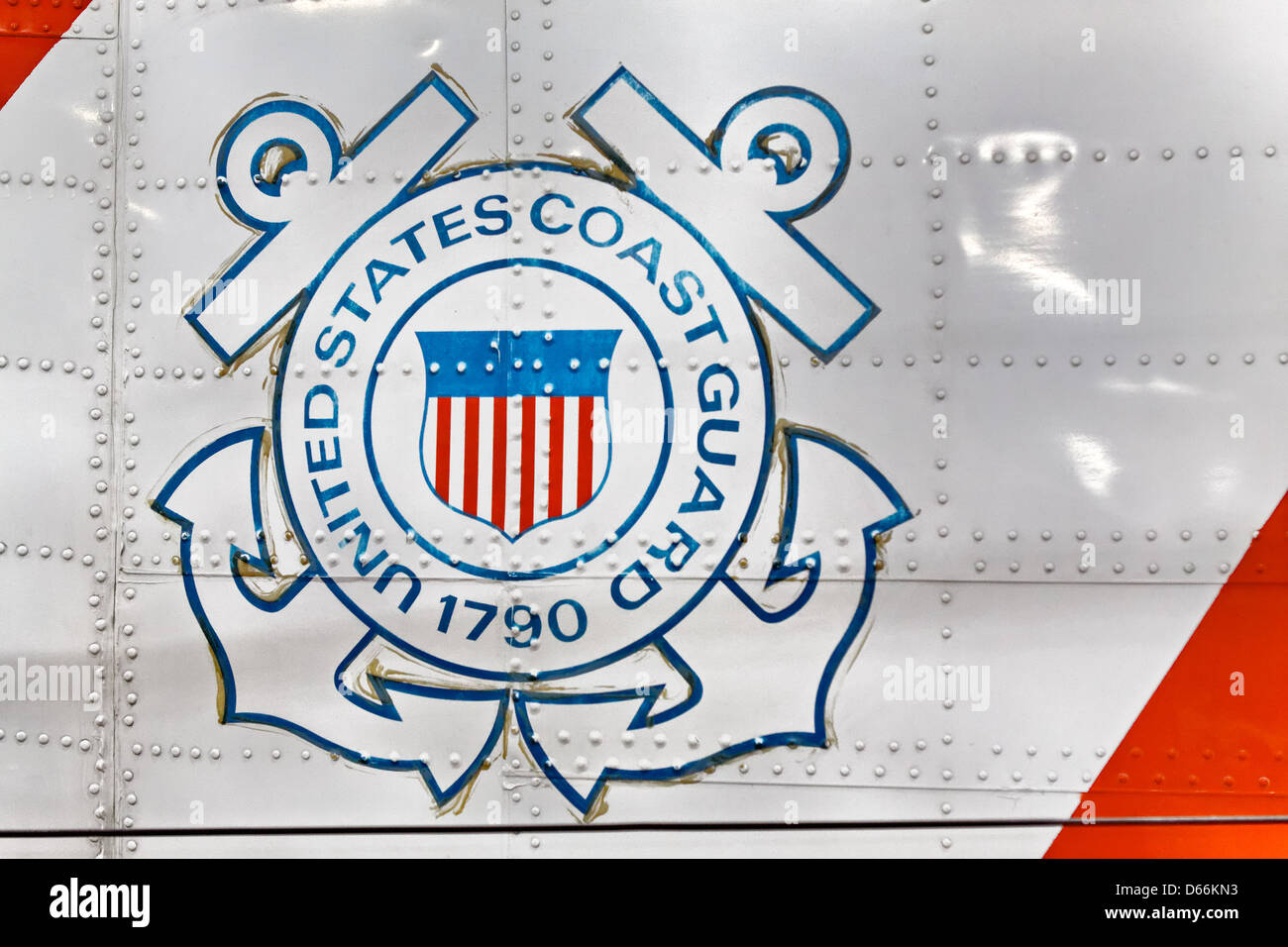 US Coast Guard insigna Banque D'Images