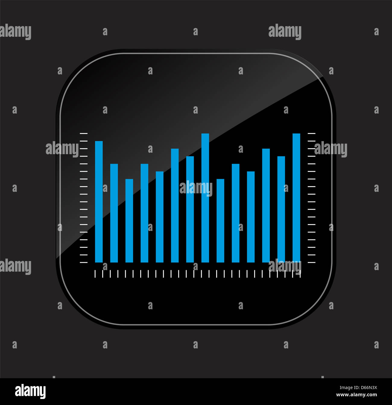 Icône Apps vector illustration Banque D'Images