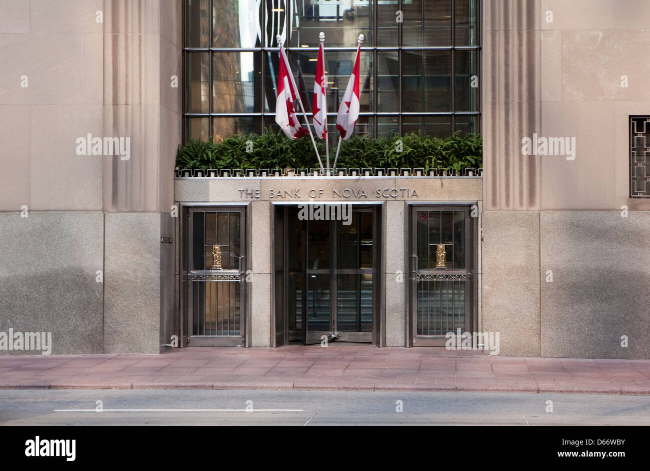 Le but de la Banque de Nouvelle-Écosse bâtiment dans le centre-ville de Toronto, Canada Banque D'Images Le but de la Banque de Nouvelle-Écosse bâtiment dans le centre-ville de Toronto, Canada Banque D'Images