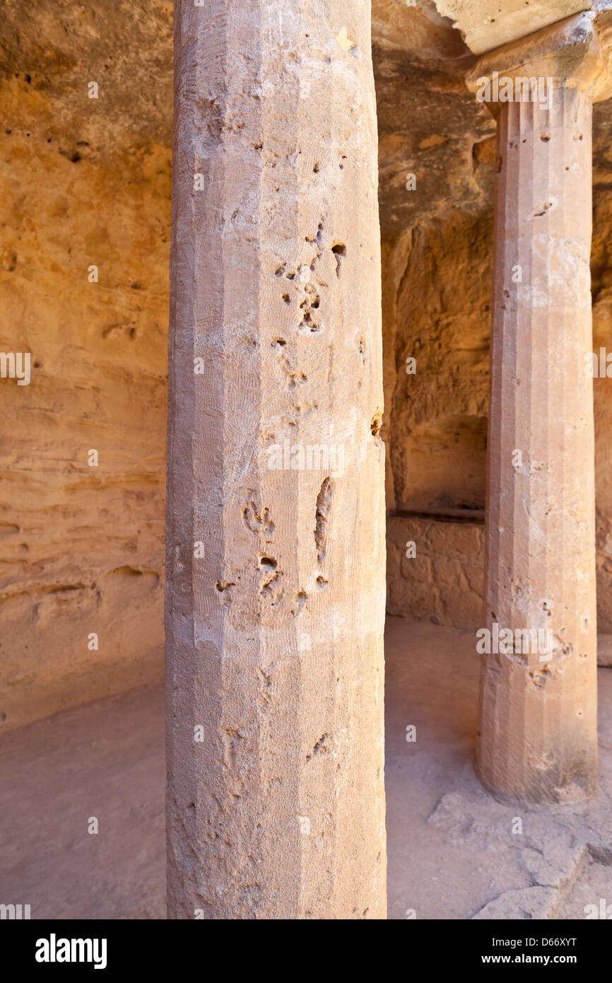 Chypre, Europe - Tombeaux des Rois, Paphos - Tomb 3 Banque D'Images