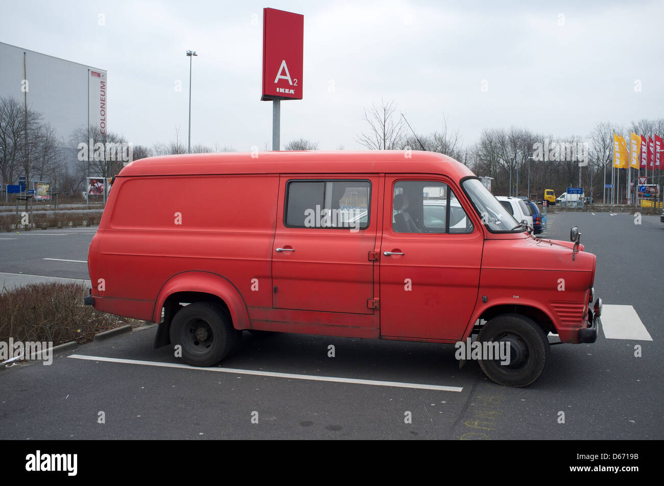 Ford Transit van Banque D'Images