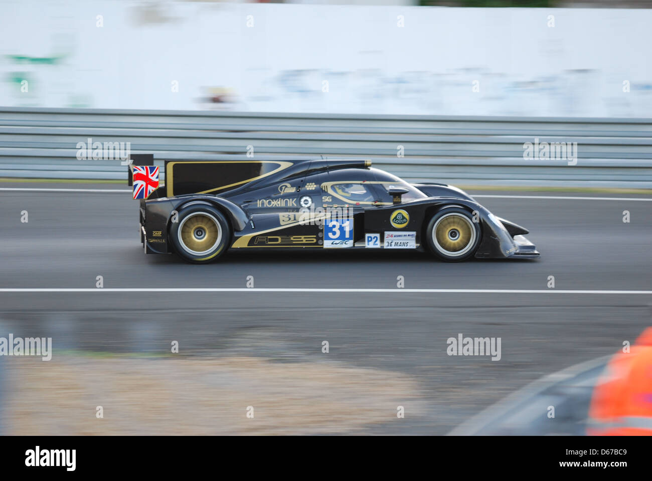 Lola B12/80 Coupé - Lotus à la 24 Heures du Mans 2012 Banque D'Images