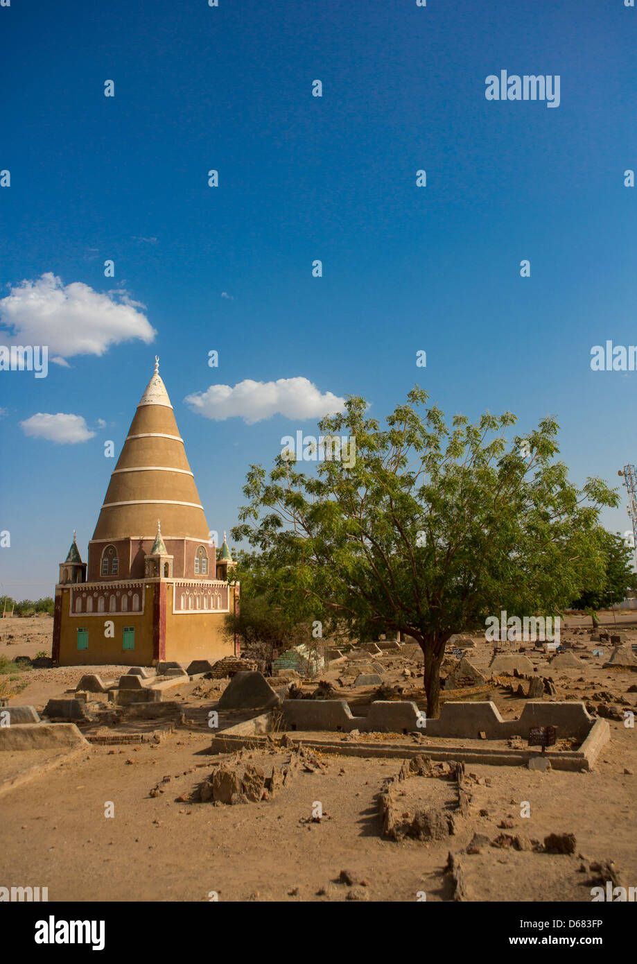 Sanctuaire soufi, Abu Haraz, Soudan Banque D'Images