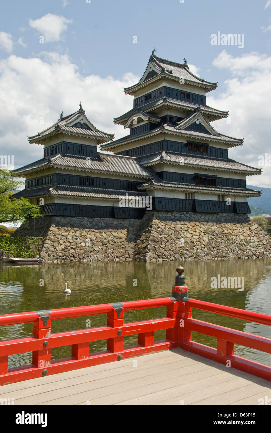 Château de Matsumoto, Matsumoto, Nagano, Japon Banque D'Images