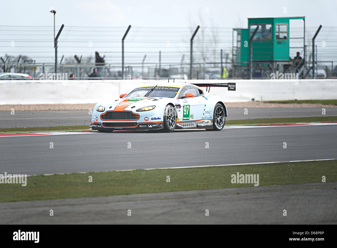 6 heures de Silverstone FIA World Endurance Championship, Circuit de Silverstone, Royaume-Uni, le 14 avril 2013 Banque D'Images