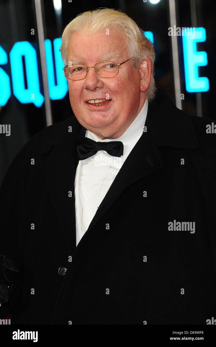 Richard Griffiths Royal Film Performance : Hugo en D à Odeon Leicester Square - Arrivées Londres, Angleterre Banque D'Images
