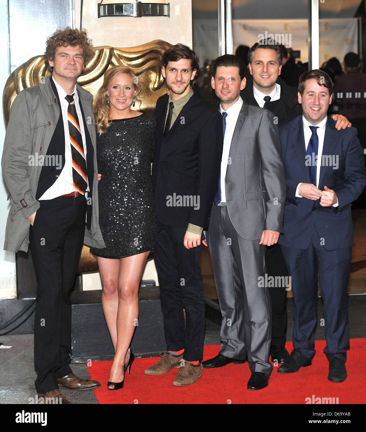 Simon Farnaby Martha Howe Douglas Jim Howick Steve Punt British Academy Children's Awards tenue à l'hôtel Hilton Park Lane Banque D'Images