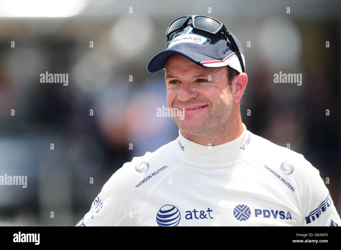 Rubens Barrichello, Braz, WILLIAMS-Cosworth F1 Team Grand Prix de Formule 1 Brésil - Jour de pratique Sao Paulo, Brésil - 26.11.11 Banque D'Images