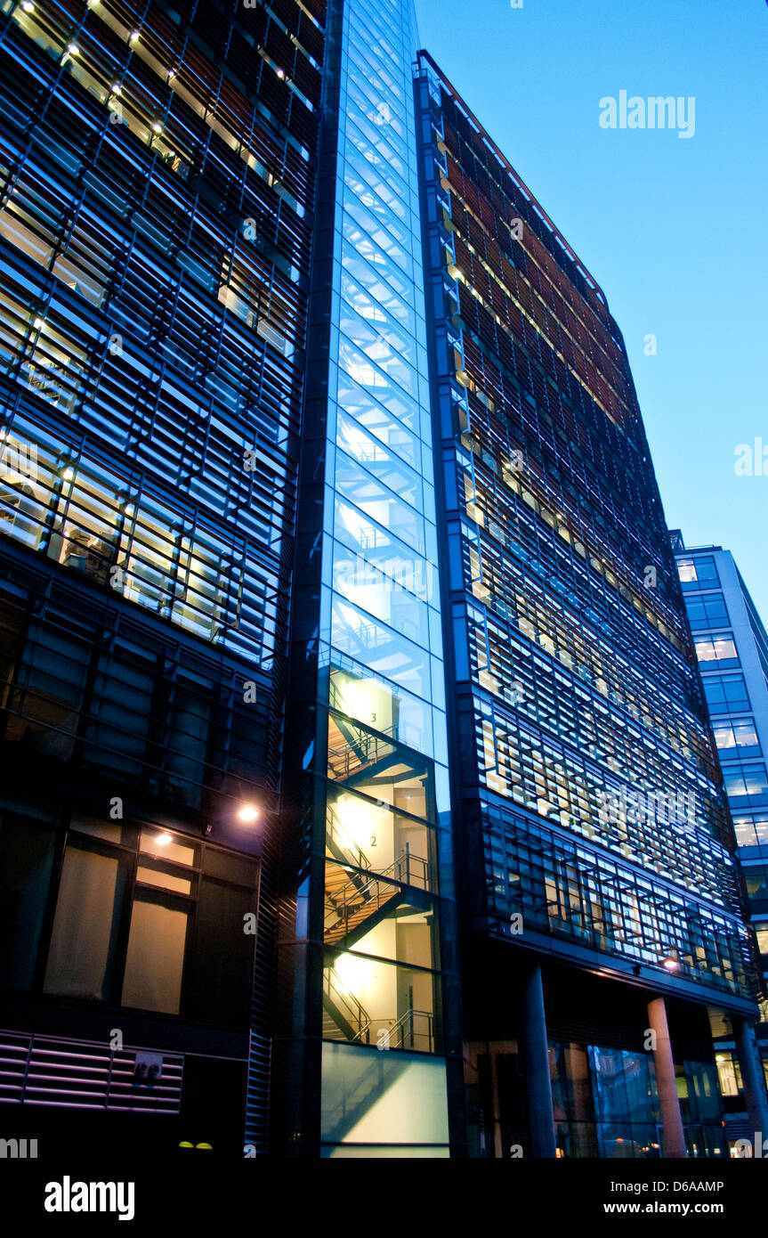 New Street Square architecture, nouveau centre, office et centre d'hébergement dans la ville de London, EC4, UK Banque D'Images
