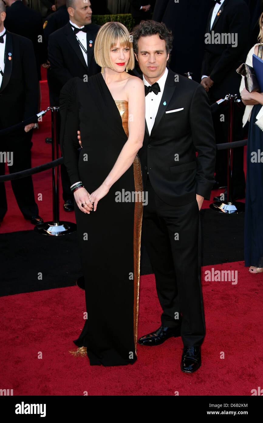 Sunrise Coigney et Mark Ruffalo 83rd Annual Academy Awards (Oscars) qui a eu lieu au Kodak Theatre, Los Angeles - Arrivées Banque D'Images