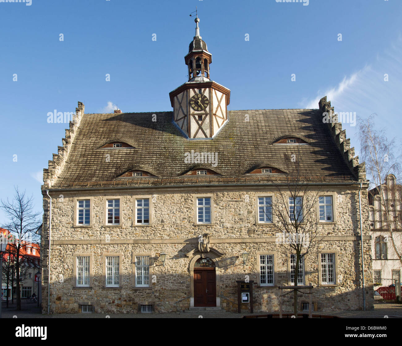 Le musée régional est vu dans Bad Salzelmen dans Schoenebeck, Allemagne, 31 décembre 2011. Photo : Jens Wolf Banque D'Images