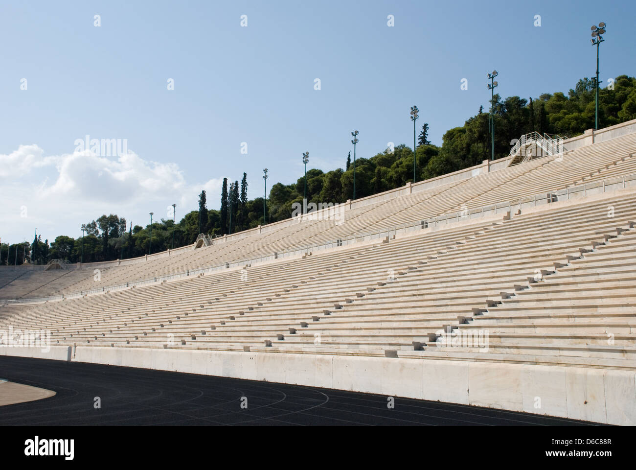 Premier stade olympique à Athènes. Grèce Banque D'Images