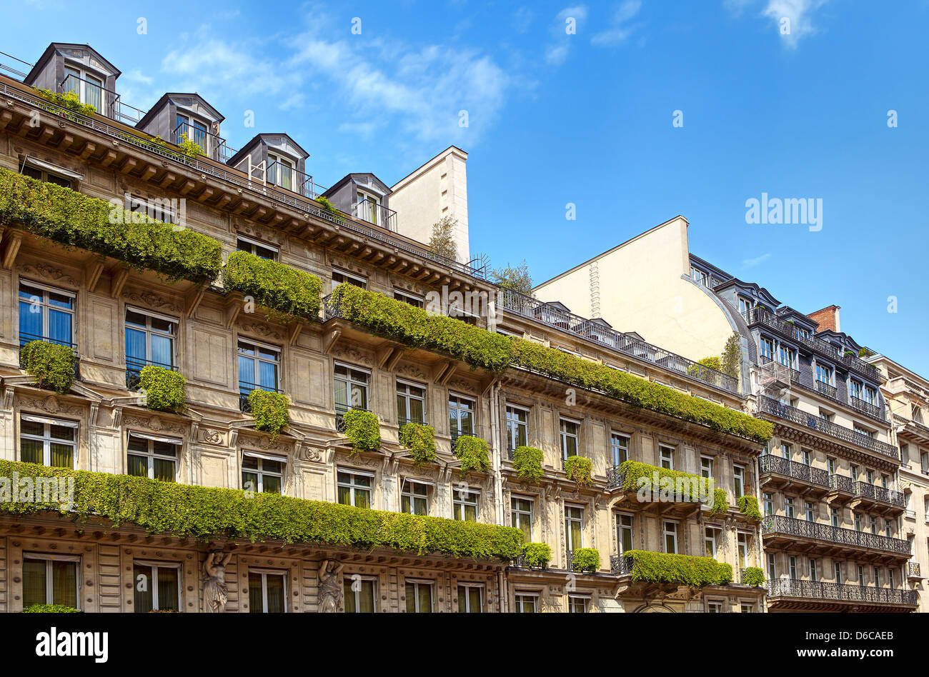 L'architecture de Paris Banque D'Images