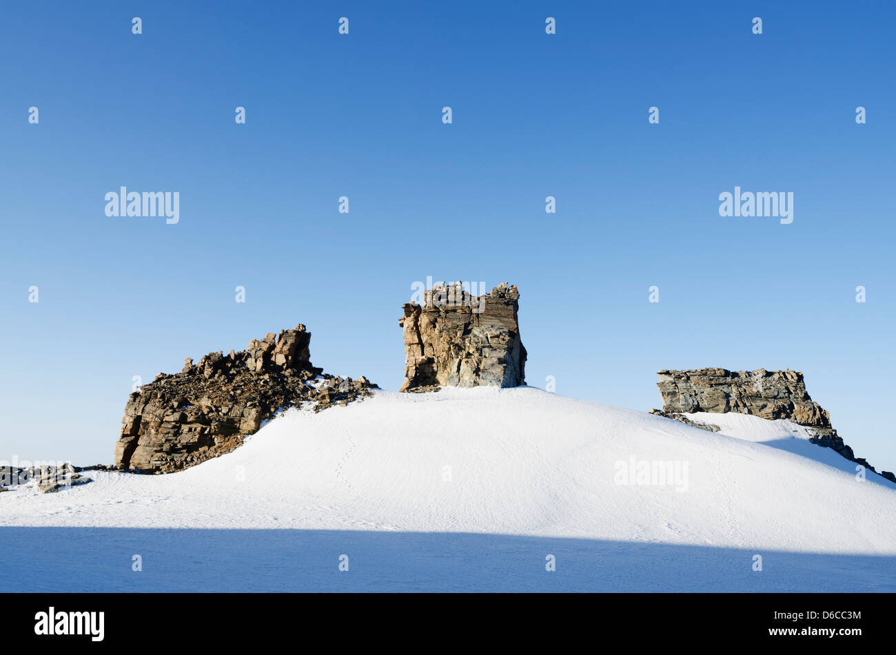 Gran Paradiso (4061m), plus haut sommet entièrement en Italie, Gran Paradiso National Park, de la vallée d'aoste, Italie, Europe Banque D'Images