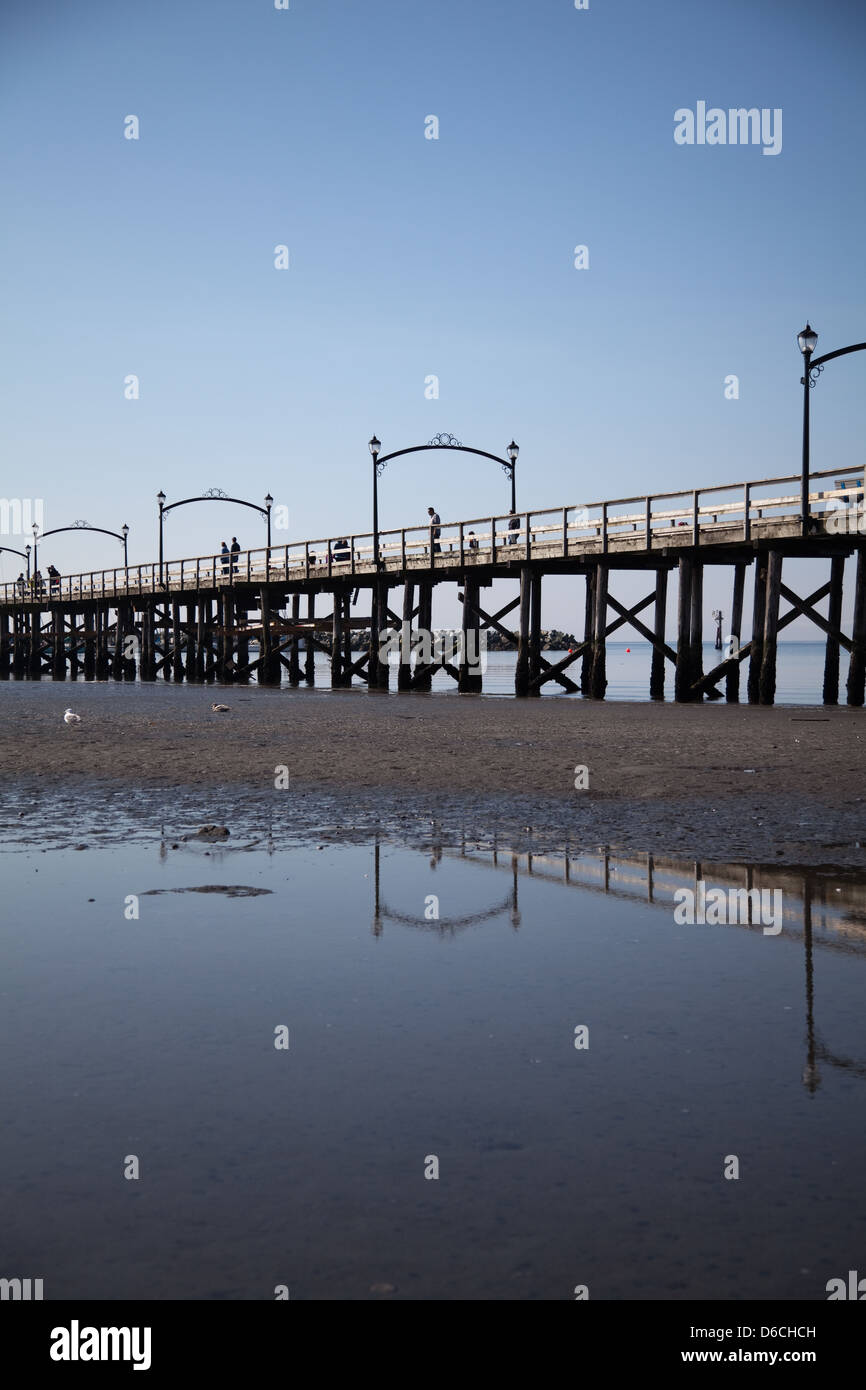 White Rock pier, Vancouver Banque D'Images