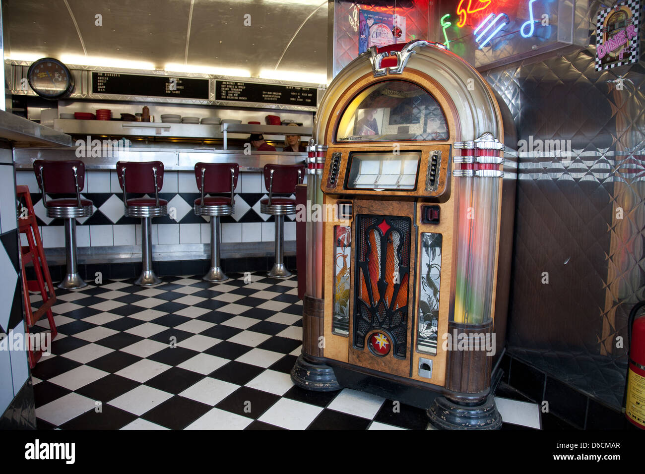 Juke box diner Banque de photographies et d’images à haute résolution