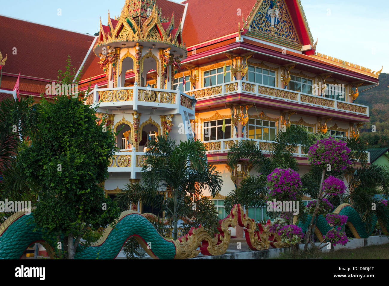 Wat Suwan Khiri Khet Temple Bouddhiste - Karon Beach - Phuket - Thaïlande Banque D'Images
