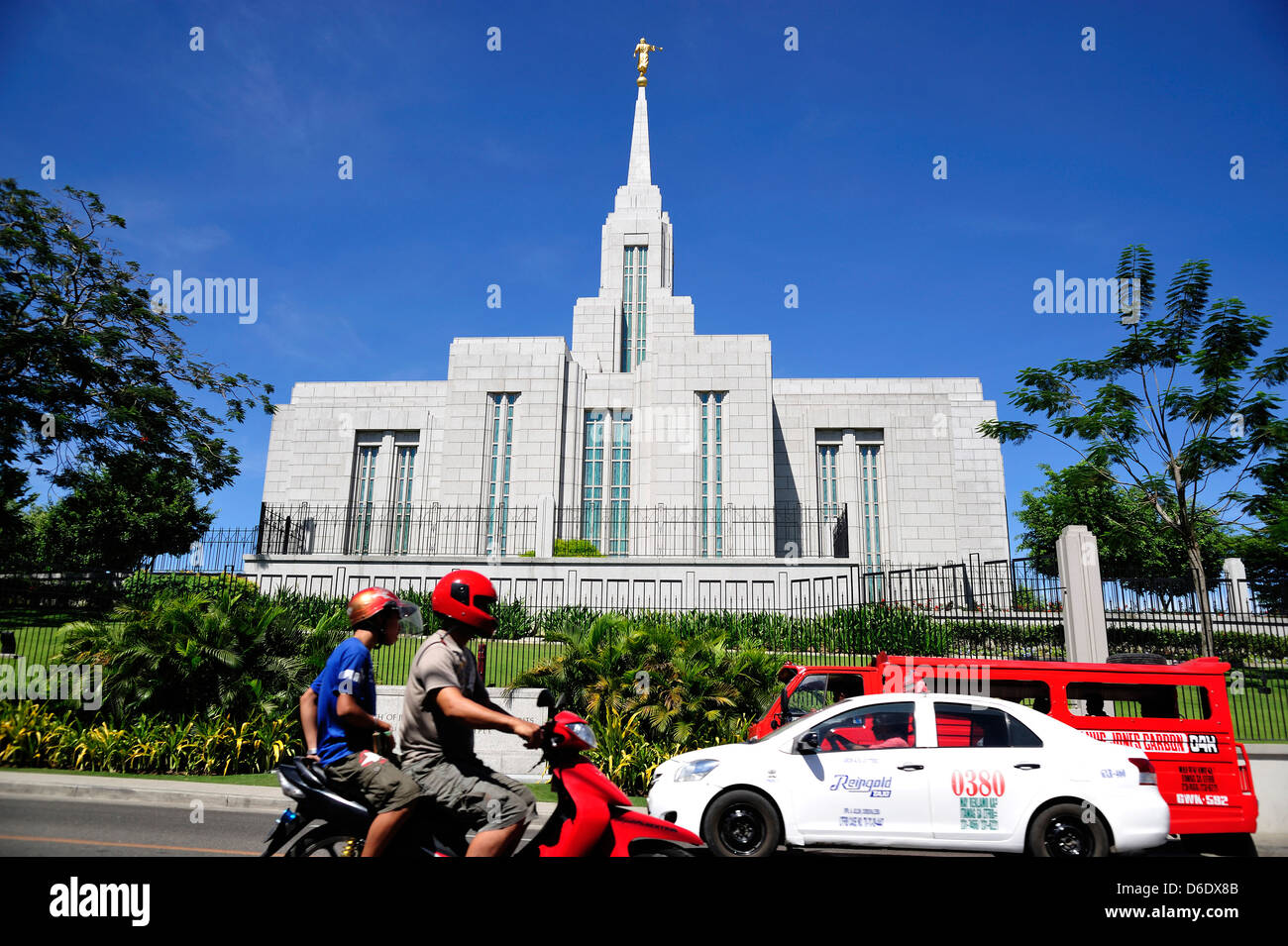 L'Église de Jésus-Christ des Saints des Derniers Lahug Cebu City aux Philippines Banque D'Images