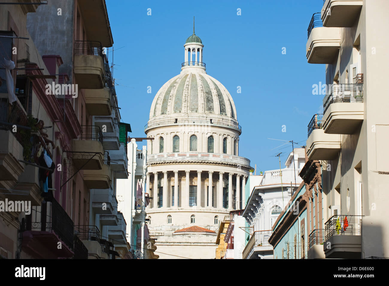 Capitolio Nacional, Capitole, au centre de La Havane, Cuba, Antilles, dans les Caraïbes Banque D'Images