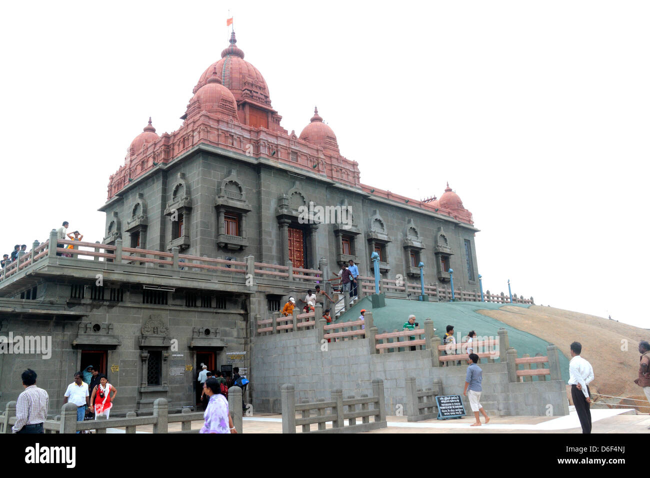 Vivekananda Memorial Rock, Kanyakumari, Tamil Nadu, Inde Banque D'Images