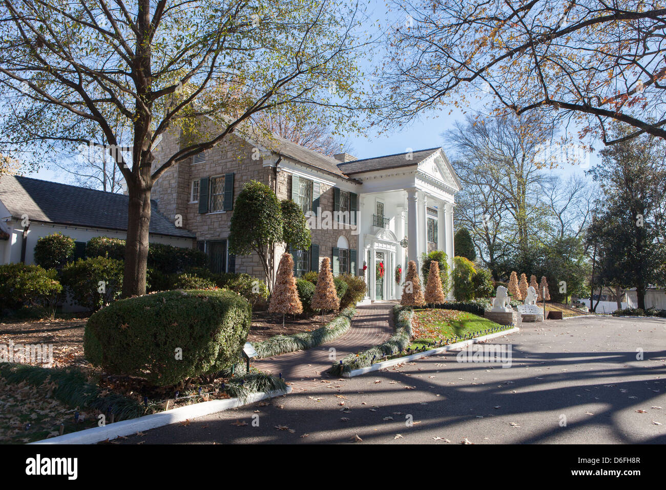 Graceland, Memphis, Tennessee, États-Unis Banque D'Images